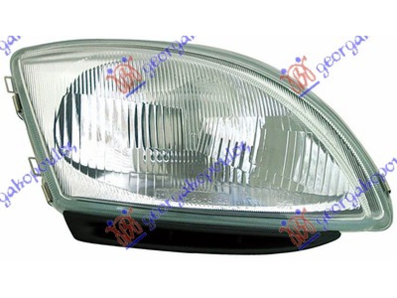 Φανος Εμπρος & Ηλεκτρικος (Ε) (TYC) Δεξ. Fiat Seicento 98-01 043405131