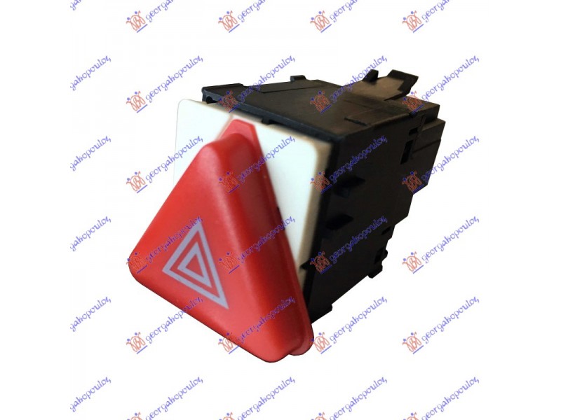 Διακοπτης Αλαρμ (4pin) Skoda Fabia 99-07 043807150