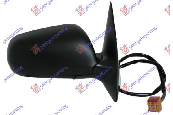 Καθρεφτης ΗΛΕΚ. ΘΕΡΜ. ΒΑΦΟΜ. 04- (ASPHERICAL GLASS) Δεξια Skoda Fabia 99-07 043807583