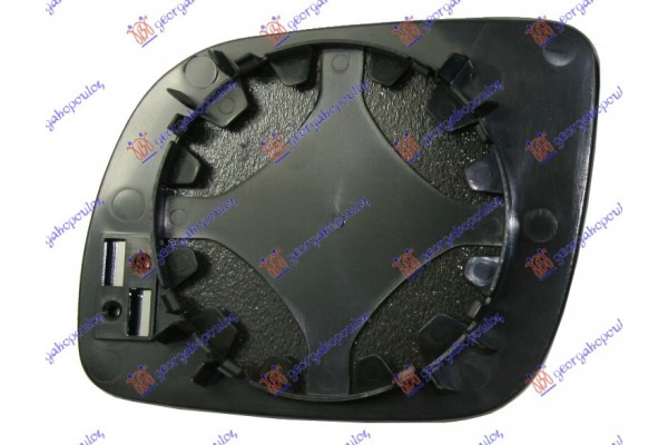 Κρυσταλλο Καθρεφτη ΘΕΡΜΑΙΝ. (ΚΟΝΤΟ) (CONVEX GLASS) Δεξια Skoda Fabia 99-07 043807616