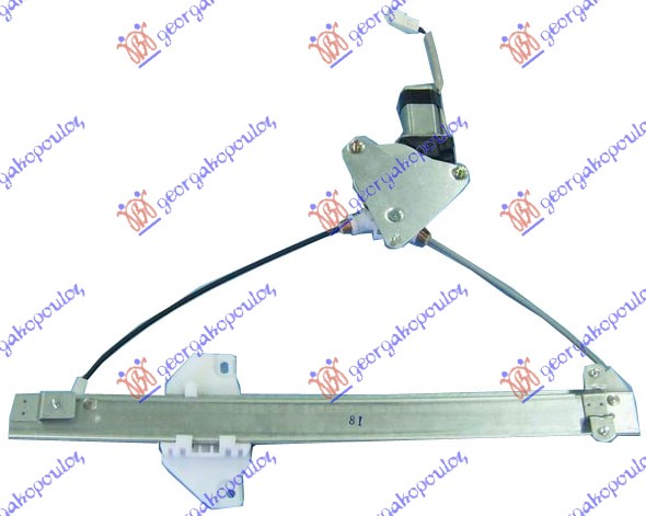 ΓΡΥΛΛΟΣ ΠΑΡΑΘΥΡΟΥ ΠΙΣΩ ΗΛΕΚΤΡΙΚΟΣ ΔΕ HYUNDAI MATRIX 01-08 057207051