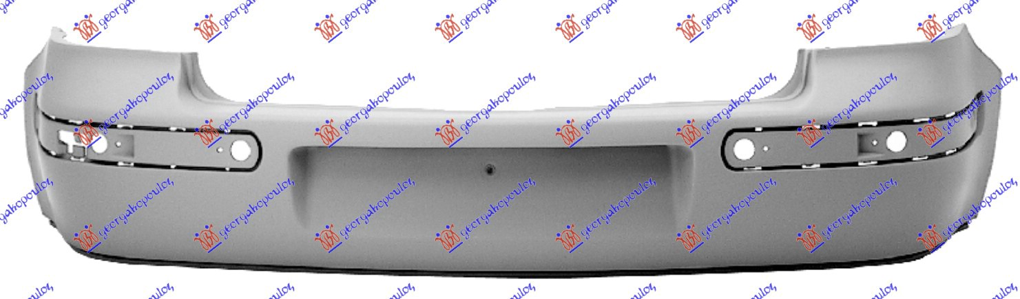 ΠΡΟΦΥΛΑΚΤΗΡΑΣ ΠΙΣΩ ΒΑΦΟΜΕΝΟΣ VW GOLF IV 98-04 059703390