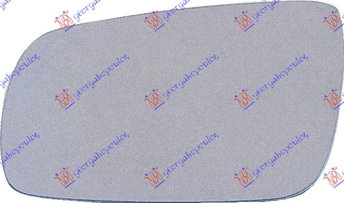 ΚΡΥΣΤΑΛΛΟ ΚΑΘΡΕΦΤΗ ΘΕΡΜΑΙΝΟΜΕΝΟ (ASPHERICAL GLASS) ΑΡ VW GOLF IV 98-04 059707602