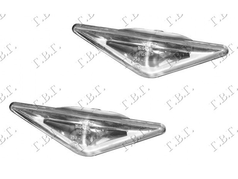 Φλας Φτερου Διαφανες Λευκο (ΣΕΤ) Ford Mondeo 00-07 - 061905500