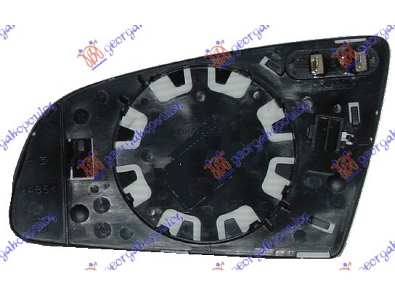 Κρυσταλλο Καθρεφτη Θερμαινομενο (CONVEX GLASS) Δεξ. Audi A3 03-08 062807601