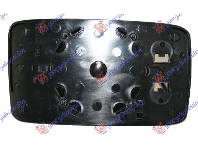 Κρύσταλλο Καθρέφτη (ASPHERICAL GLASS) Αριστ. Vw Vento 92-98 063407602