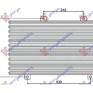 Ψυγειο A/C  95- TS(54.5x34.5) Alfa Romeo 155 92-97     065206400