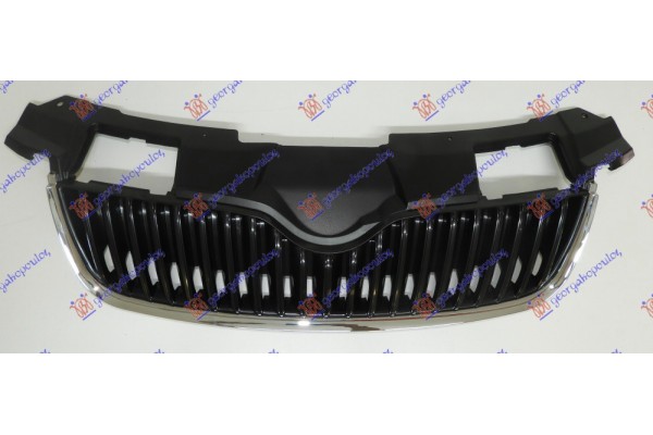Μασκα Μαυρη (ΜΕ Χρωμιο ΚΑΤΩ) Skoda Fabia 07-10 066604545