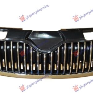 Μασκα ΜΑΥΡΗ/ΧΡΩΜΙΟ (ΜΕ Χρωμιο ΚΑΤΩ) Skoda Fabia 07-10    066604570