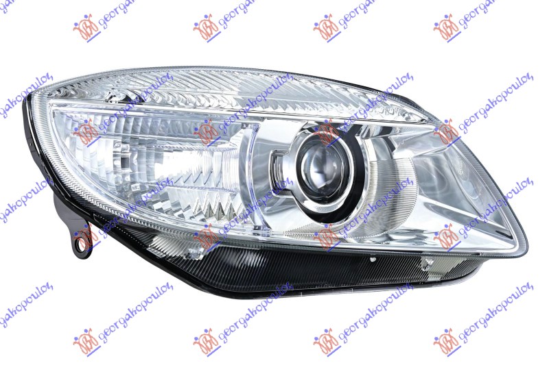 Φανος Εμπρος ΗΛΕΚΤ. Με Φως Στροφης (H7) (HELLA) Δεξια Skoda Fabia 07-10 066605291