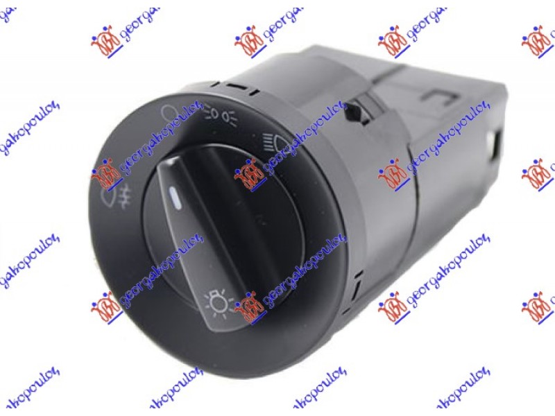 Διακοπτης Φωτων Πρασινο Φως (17pin) Skoda Fabia 07-10 066607180