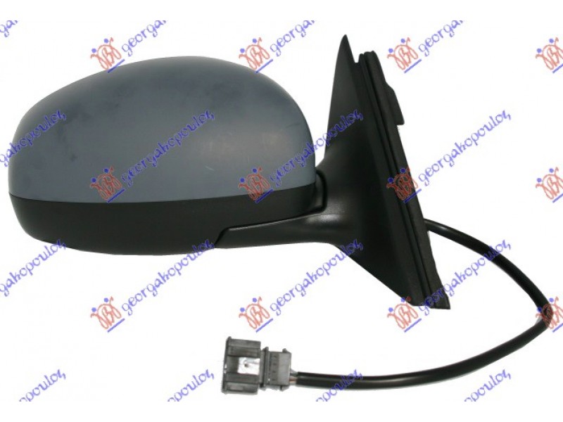 Καθρεφτης ΗΛΕΚ. ΘΕΡΜ. ΒΑΦΟΜ. (CONVEX GLASS) Δεξια Skoda Fabia 07-10 066607481