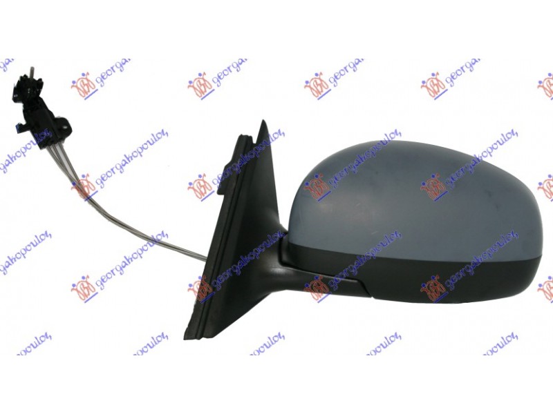 Καθρεφτης Μηχανικος Με Ντιζες Βαφομενος (CONVEX GLASS) Δεξια Skoda Fabia 07-10 066607501