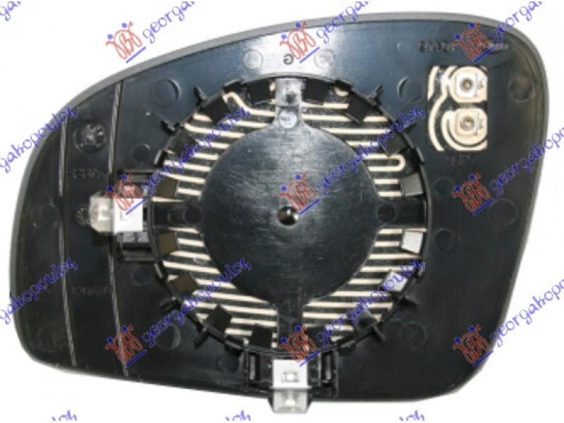 Κρυσταλλο Καθρεφτη Θερμαινομενο (CONVEX GLASS) Δεξια Skoda Fabia 07-10 066607601