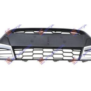Διχτυ Προφυλακτηρα Εμπρος ΜΑΥΡΟ/ΑΣΗΜΙ Sport Ford Fiesta 08-13 - 072604825