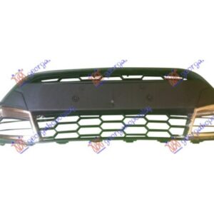 Διχτυ Προφυλακτηρα Εμπρος ΜΑΥΡΟ/ΧΡΩΜΙΟ Sport Ford Fiesta 08-13 - 072604830