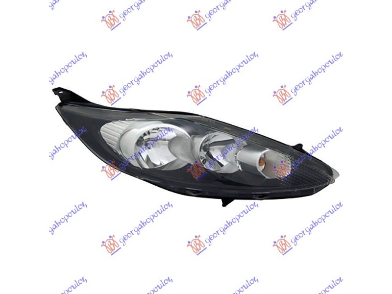Φανος ΕΜΠ. ΗΛΕΚΤ. Μαυρος (ΜΕ ΜΟΤΕΡ) (HELLA) Δεξια Ford Fiesta 08-13 - 072605141