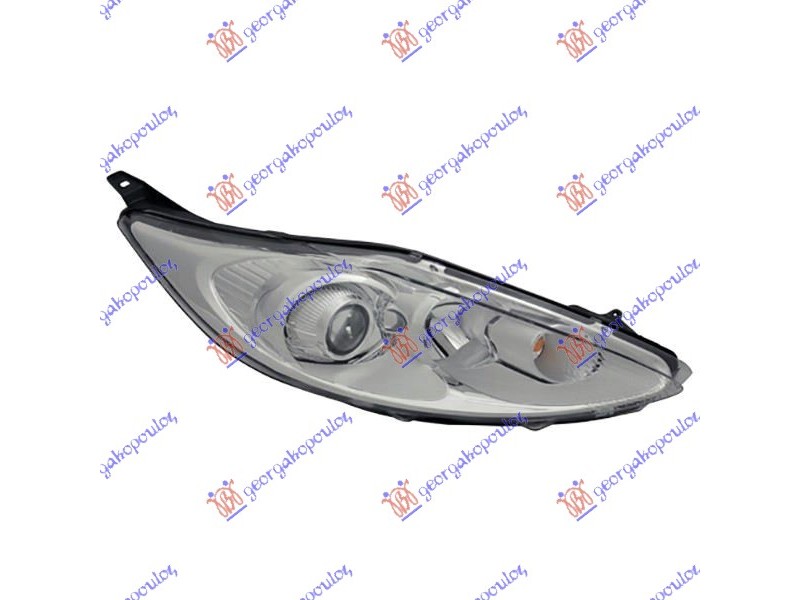 Δεξια Φανος Εμπρος (ΜΕ ΦΑΚΟ) (ΜΕ ΜΟΤΕΡ) (HELLA Ford Fiesta 08-13