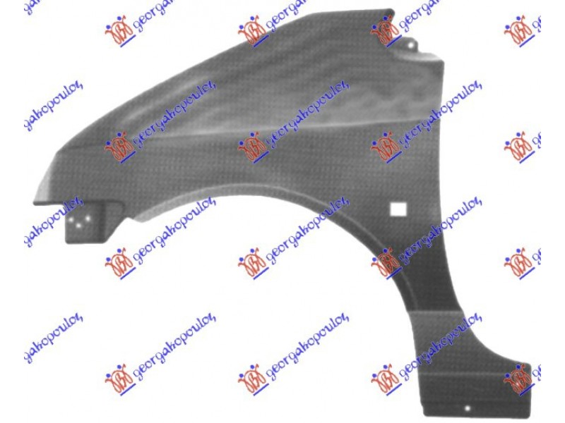 Φτερο Εμπρος (ΕΥΡΩΠΗ) Αριστερα Renault Twingo 92-98 073800652