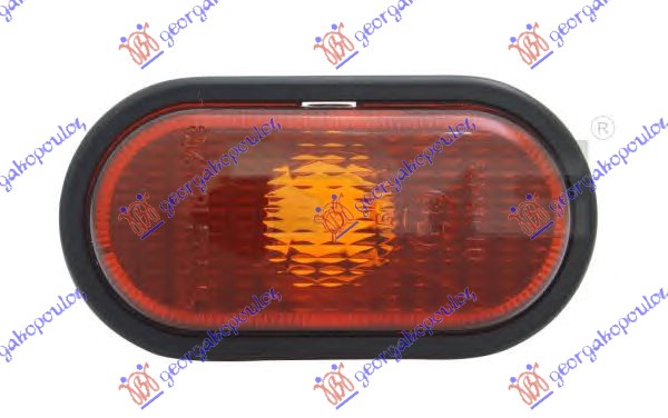 ΦΛΑΣ ΦΤΕΡΟΥ ΚΙΤΡΙΝΟ (ΜΕ ΠΛΑΙΣΙΟ) (Ε) RENAULT 19 92-95 075205490
