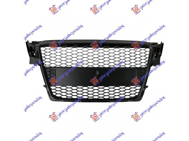 Μασκα (RS Look ) Μαυρη Audi A4 07-11 076704550