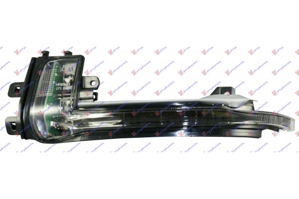 Φλας Πλαινο Καθρεφτη Led 10- Αριστερα Audi A4 07-11 - 076705497