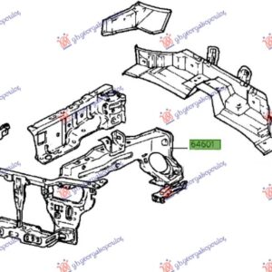 ΣΑΣΙ ΕΜΠΡΟΣ (Γνήσιο) ΑΡ HYUNDAI ACCENT SDN 94-97 080200902