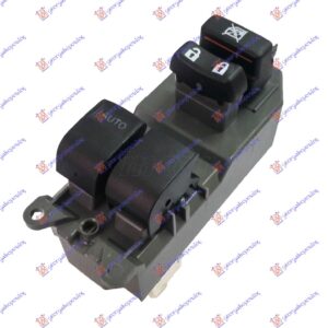 ΔΙΑΚΟΠΤΗΣ ΠΑΡΑΘΥΡΟΥ ΕΜΠΡΟΣ (Διπλοs) (10pin) ΑΡ TOYOTA YARIS II 05-11 088307174