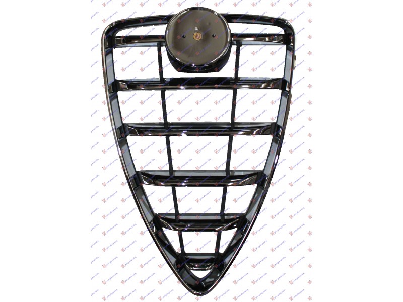 Μασκα Χρωμιο 13- Alfa Romeo Mito 08- 097604550