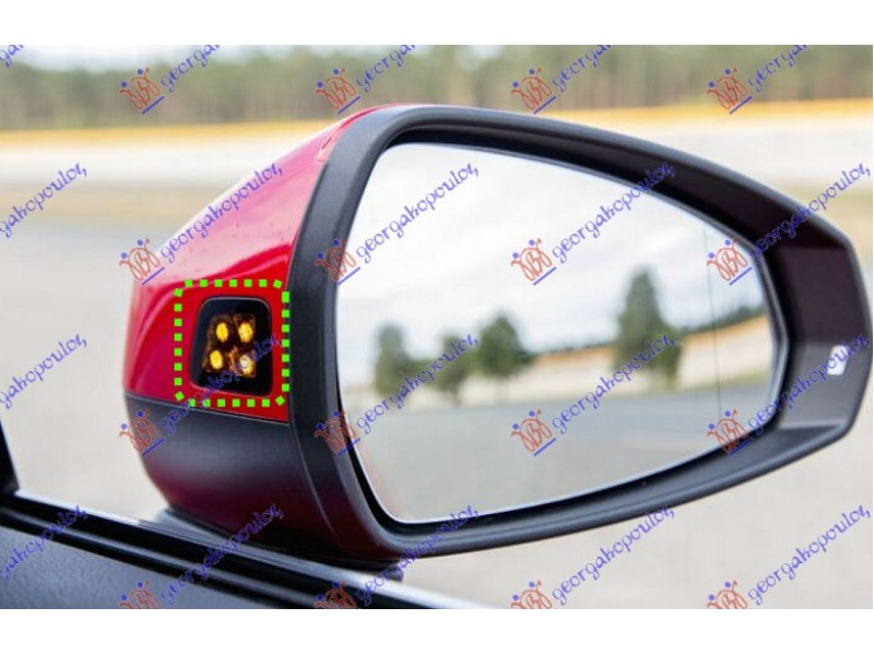 Φως Καθρεφτη (SIDE-ASSIST) Δεξια Audi A3 3D/SPORTBACK 12-16 132005496