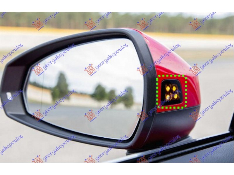 Φως Καθρεφτη (SIDE-ASSIST) Αριστερα Audi A3 3D/SPORTBACK 12-16 132005497