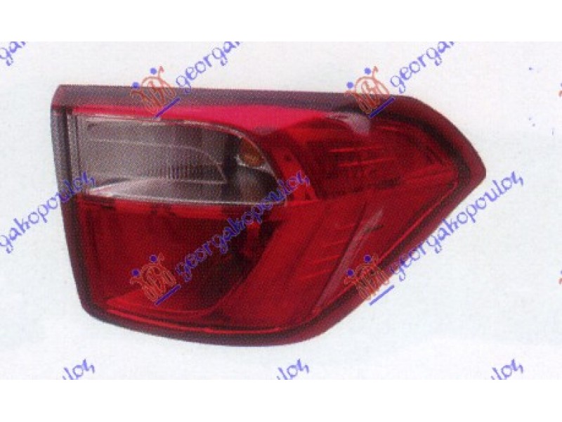 Φανος Πισω Εξω Δεξια Ford Ecosport 13-17 - 328005811