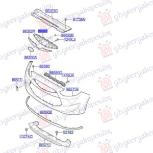 ΜΑΣΚΑ (Γνήσια) HYUNDAI iX20 11- 370004540