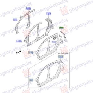 ΦΑΝΟΣΤΑΤΗΣ ΠΙΣΩ (Γνήσιος) ΑΡ HYUNDAI i10 II 13-16 371102754