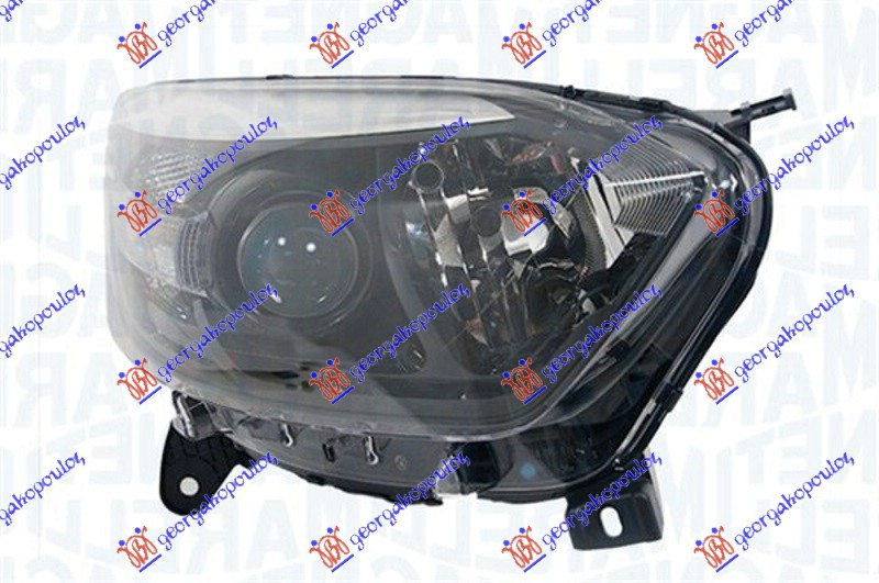 Φανος Εμπρος ΗΛΕΚΤ. (MARELLI) Δεξια Renault Captur 13-17 672005146