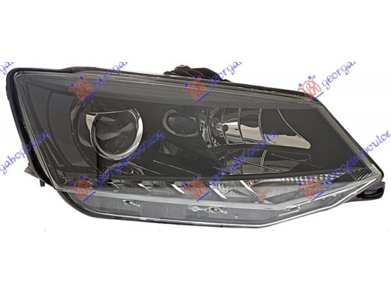 Φανος Εμπρος ΗΛΕΚΤ. (H7/H7) Με Φως Ημερας Led (HELLA) Δεξια Skoda Fabia 14-18 746105151