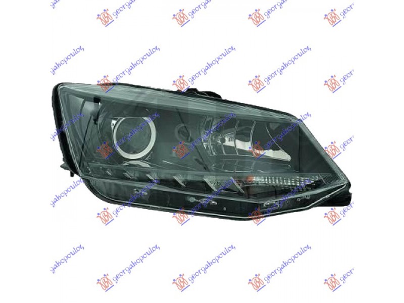 Φανος Εμπρος ΗΛΕΚΤ. (H7/H7) Με Φως Ημερας Led (TYC) Δεξια Skoda Fabia 14-18 746105156
