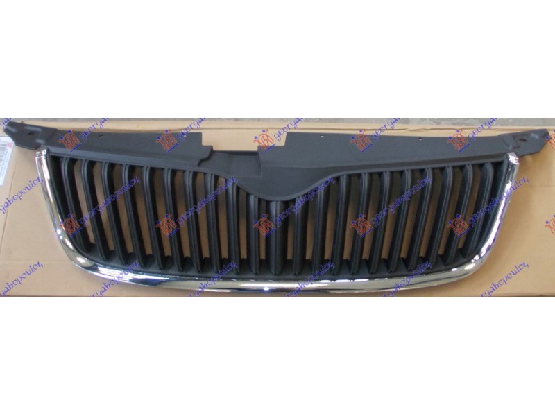 Μασκα Κομπλε Με Χρωμιο Πλαισιο Skoda Yeti 09-13 747004545
