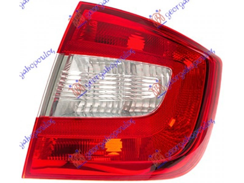 Φανος Πισω (L/B) (HELLA) Δεξια Skoda Rapid 12-19 750005816