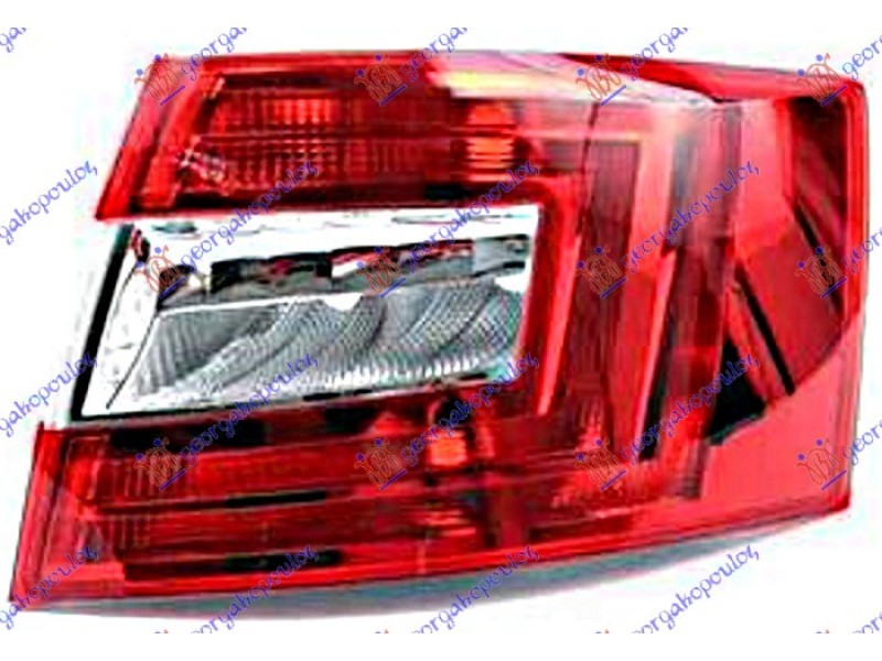 Φανος Πισω Με Led (HELLA) Δεξια Skoda Octavia 6 17-20 751105821