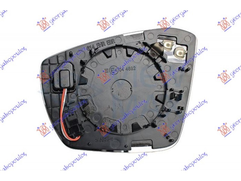 Κρυσταλλο Καθρεφτη ΘΕΡΜ. Με Blis (CONVEX GLASS) Δεξια Skoda Octavia 6 17-20 751107621