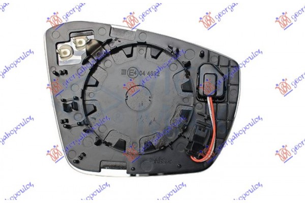Κρυσταλλο Καθρεφτη ΘΕΡΜ. Με Blis (CONVEX GLASS) Αριστερα Skoda Octavia 6 17-20 751107622