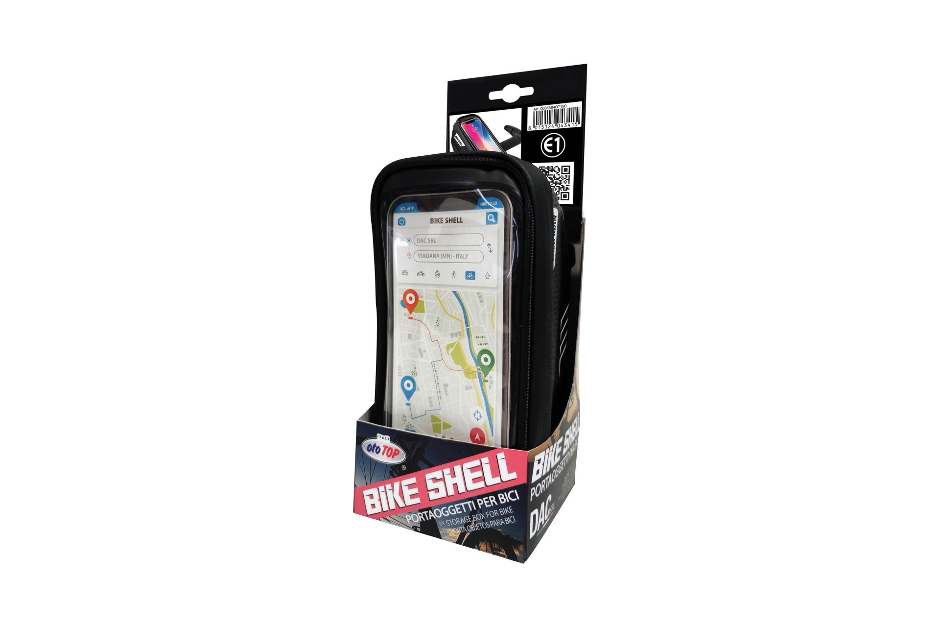 ΤΣΑΝΤΑΚΙ - ΘΗΚΗ ΤΙΜΟΝΙΟΥ ΠΟΔΗΛΑΤΟΥ BIKE SHELL E1 17X9X6CM - Image 2