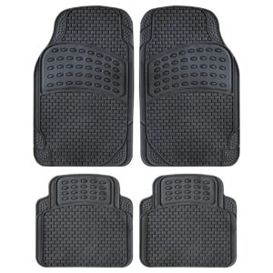 Oto Top - Σετ Πατάκια Αυτοκινήτου Universal  από Μαλακό PVC STRATOS EVO – Αντιολισθητικά - 4τμχ. (0007846OT150/OTO)