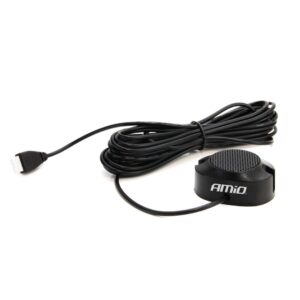 Amio - Universal Προειδοποιητικός Βομβητής Ήχου (Buzzer) για Συστήματα Παρκαρίσματος τάση λειτουργίας 12V για Επιβατικά Αυτοκίνητα - 1 τεμ. (01017/AM)