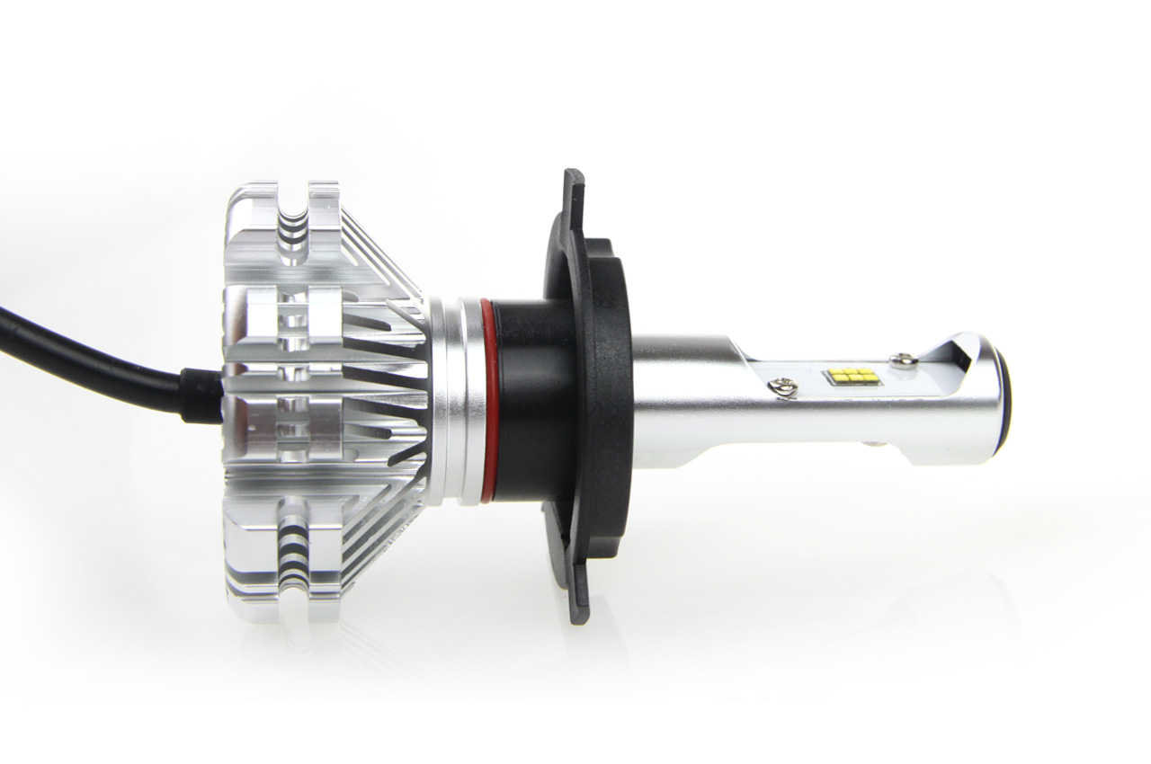 Amio - Λαμπτήρες SX SERIES τύπου H4 τάση λειτουργίας 6/12V απόδοσης 40W 6000K 3200lm με ενσωματωμένη ψύκτρα για Επιβατικά Αυτοκίνητα και Μοτοσυκλέτες - 2 τεμ. (01062/AM) - Image 2