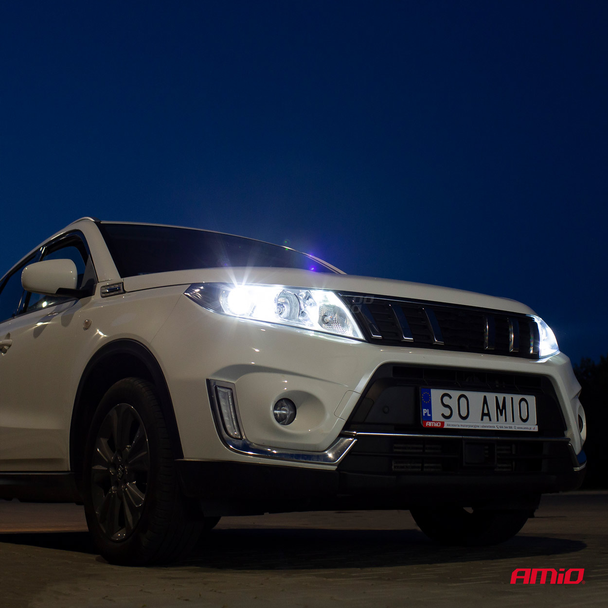 Amio - Σετ Λαμπτήρων Αυτοκινήτου και Φορτηγού RS+ SLIM SERIES τεχνολογίας LED τύπου H4 βάση P43t τάση λειτουργίας 12-36V απόδοσης 50W χρώμα 6000K για Επιβατικά Αυτοκίνητα και Φορτηγά - 2 τεμ. (01082/AM) - Image 4
