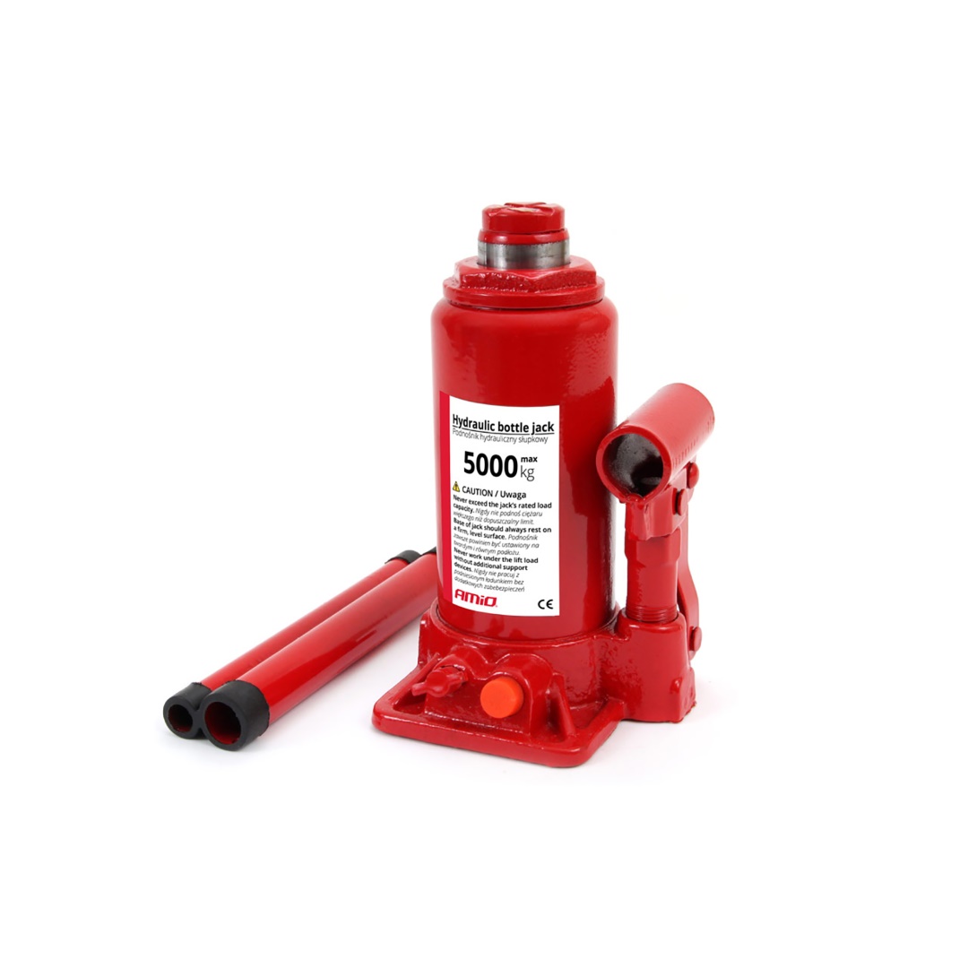 Amio Γρύλος Υδραυλικός Μπουκάλα 5 Τόνων 5000kg 185-360mm για Αυτοκίνητα/Φορτηγά - 1 τεμ. (01271/AM)