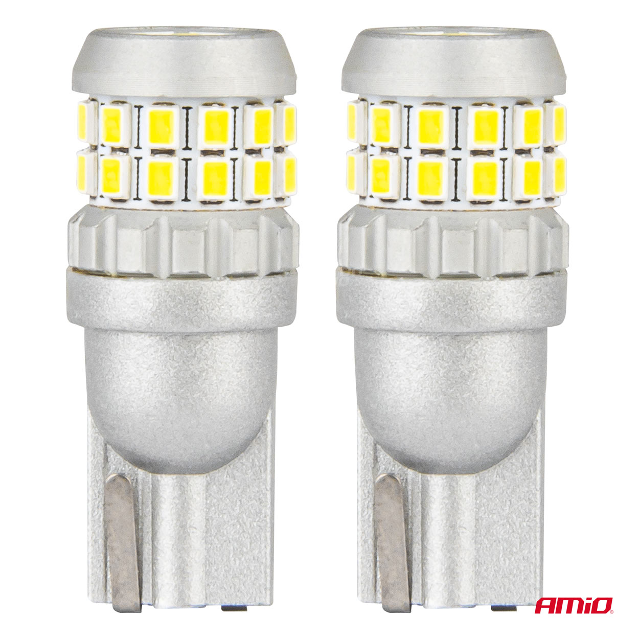 Amio - ΛΑΜΠΑΚΙΑ T10 W5W 12V/24V LED CAN-BUS 30xSMD 2016 ΛΕΥΚΟ 5500K - 2 ΤΕΜ. (04233/AM) - Image 2