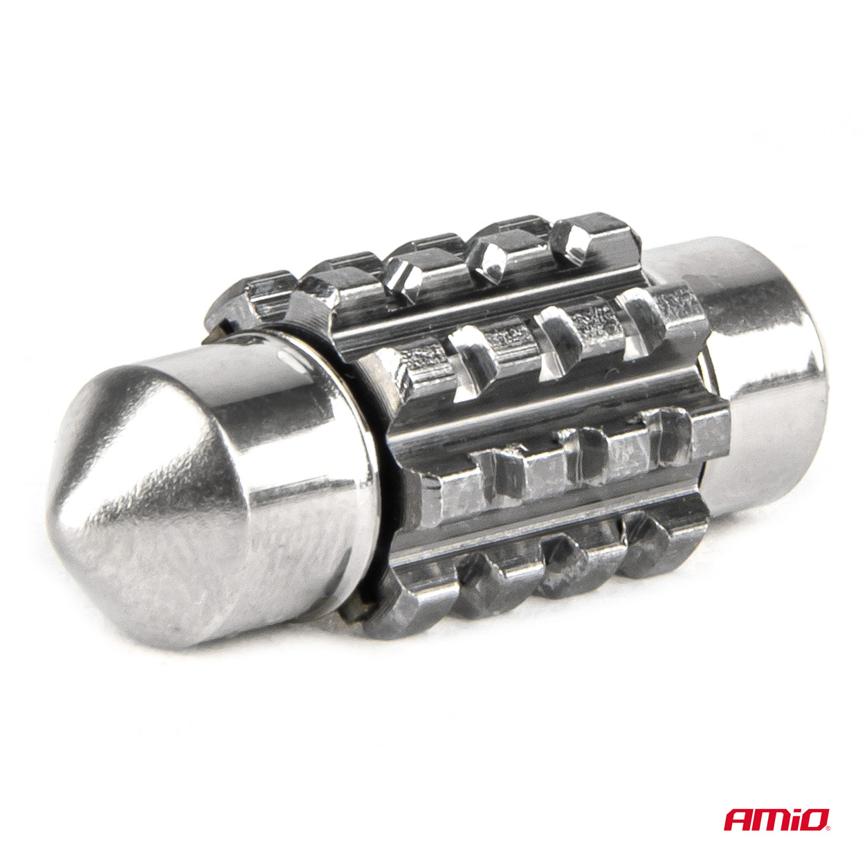 Amio - ΛΑΜΠΑΚΙΑ ΠΛΑΦΟΝΙΕΡΑΣ 31mm 12/24V C5W 5500K 12xSMD 2016 CAN-BUS FESTOON (ΛΕΥΚΟ) - 2 ΤΕΜ. (04235/AM) - Image 3